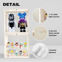 Load image into Gallery viewer, GOTO 19L LED Lighting Display Box, Display Storage Case, Show Case for Bearbrick 400%, Action Figures, Lego, Collectibles, Pop Mart
