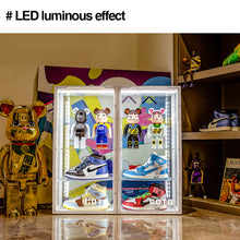 Load image into Gallery viewer, GOTO Transparent Display Box for Bearbrick 1000%, Bearbrick 400%, LeGo, Sneakers
