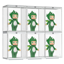 Load image into Gallery viewer, GOTO Single Box Clear Display Cases for Blind Box Toy Pop Mart Bearbrick 100 Mini Action Figures
