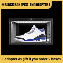 Load image into Gallery viewer, GOTO A2 White Luminous with Voice Control Shoe Display &amp; Storage Box

