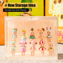 Load image into Gallery viewer, GOTO Clear Assemble Display Box Stackable Show Cases for Pop Mart, Action Figures, Lego, Collectibles, Toys, Cosmetics - S
