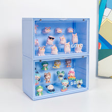 Load image into Gallery viewer, GOTO 13L S2 Display Storage Case, Assemble Display Box, Dustproof Protection Show Case for Action Figures, Pop Mart, Bearbrick Toys, Collectibles
